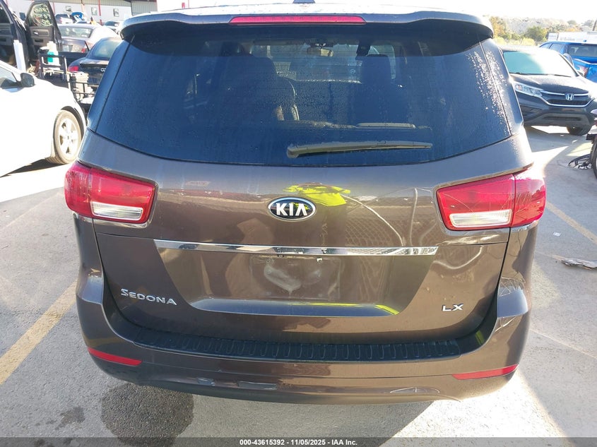 2018 KIA SEDONA LX KNDMB5C12J6376307