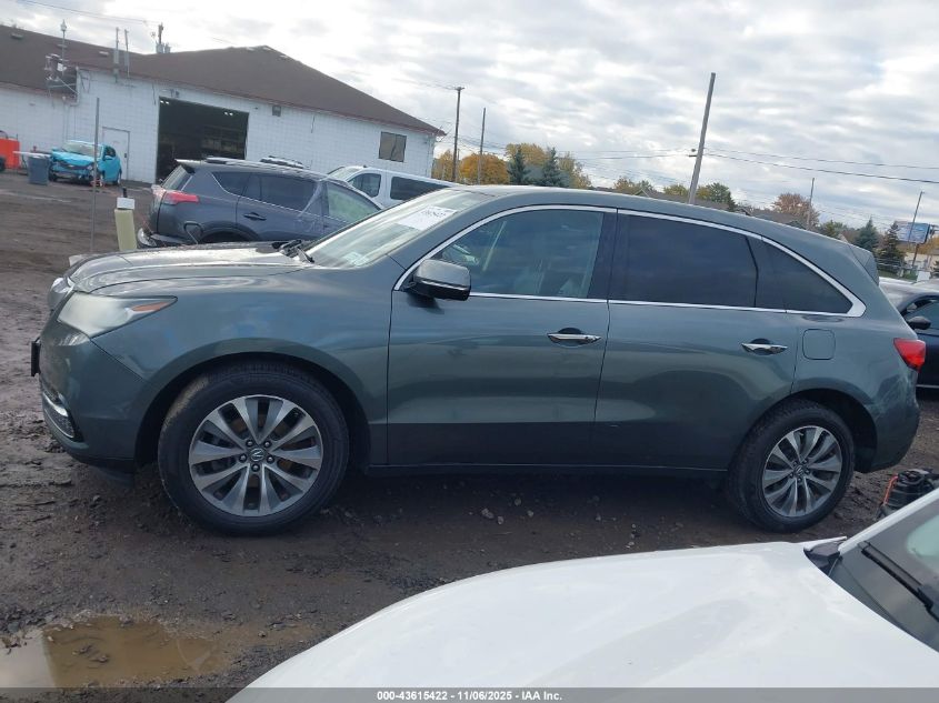 2014 Acura Mdx Technology Package VIN: 5FRYD4H49EB030675 Lot: 43615422