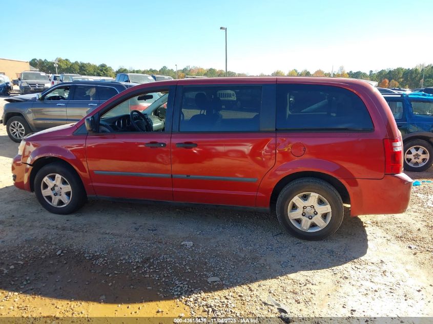 2008 Dodge Grand Caravan Se VIN: 1D8HN44H88B163735 Lot: 43615435