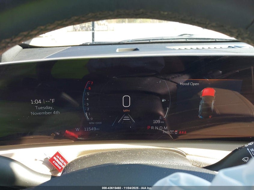 2024 Cadillac Xt4 Awd Premium Luxury VIN: 1GYFZDR41RF202136 Lot: 43615460