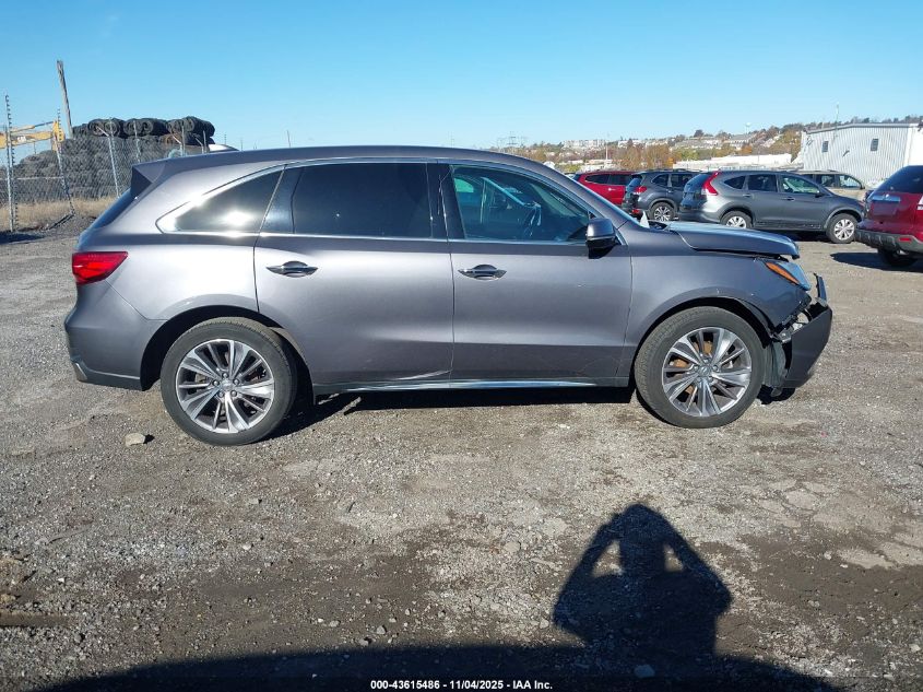 2018 Acura Mdx Technology Package Acurawatch Plus Pkg VIN: 5J8YD4H56JL024111 Lot: 43615486