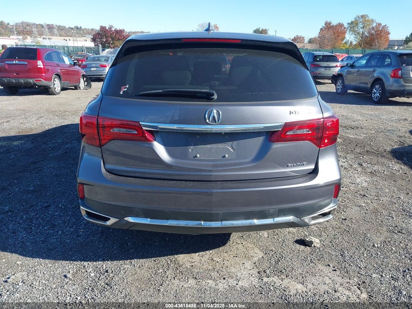 2018 Acura Mdx Technology Package Acurawatch Plus Pkg VIN: 5J8YD4H56JL024111 Lot: 43615486