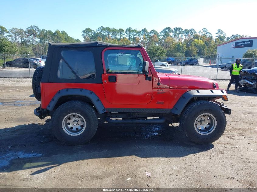 1998 Jeep Wrangler Sport VIN: 1J4FY19S3WP714082 Lot: 43615514