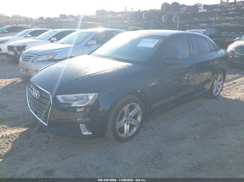 2018 Audi A3 2.0T Premium/2.0T Tech Premium VIN: WAUAUGFF8J1030059 Lot: 43615568