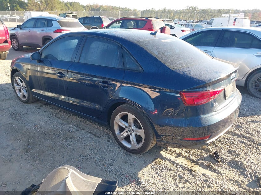 2018 Audi A3 2.0T Premium/2.0T Tech Premium VIN: WAUAUGFF8J1030059 Lot: 43615568