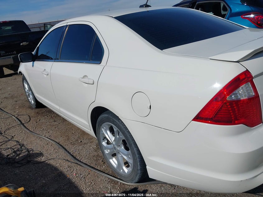 2012 Ford Fusion Se VIN: 3FAHP0HA1CR250501 Lot: 43615570
