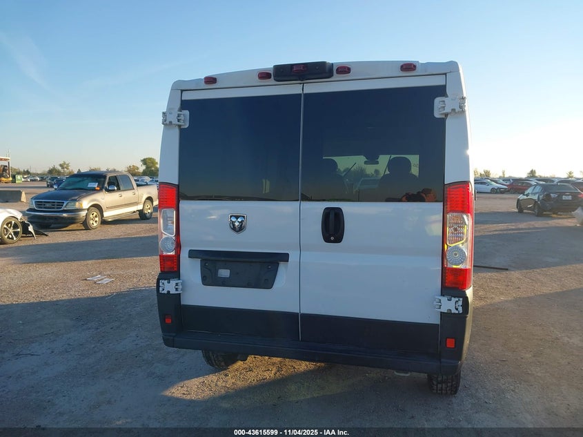 2020 Ram Promaster 1500 Low Roof 136 Wb VIN: 3C6TRVAG5LE123890 Lot: 43615599
