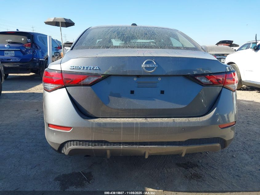 2025 NISSAN SENTRA SV 3N1AB8CV3SY295210