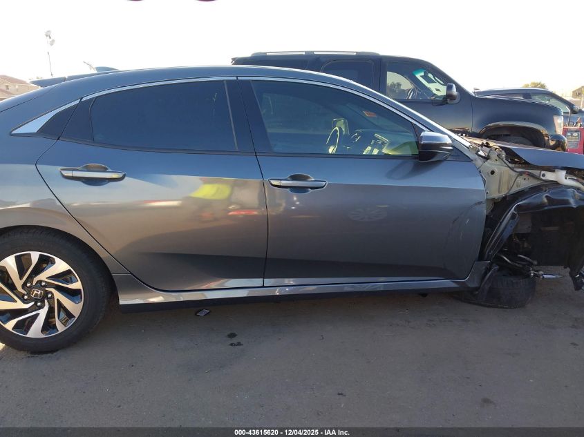 2018 Honda Civic Lx VIN: SHHFK7H25JU232212 Lot: 43615620