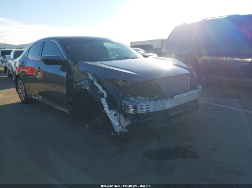 2018 Honda Civic Lx VIN: SHHFK7H25JU232212 Lot: 43615620