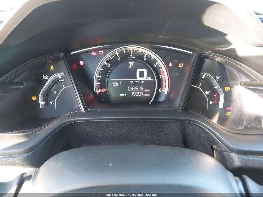 2018 Honda Civic Lx VIN: SHHFK7H25JU232212 Lot: 43615620