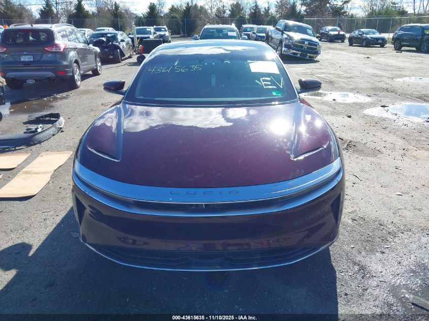 2023 Lucid Air Touring VIN: 50EA1TEA1PA005275 Lot: 43615635