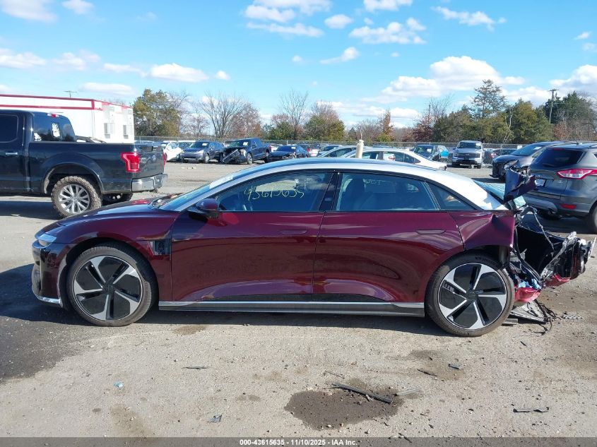 2023 Lucid Air Touring VIN: 50EA1TEA1PA005275 Lot: 43615635