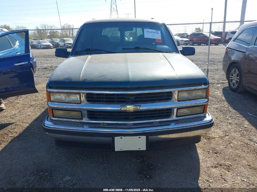 1996 Chevrolet Tahoe C1500 VIN: 1GNEC13R2TJ348322 Lot: 43615656