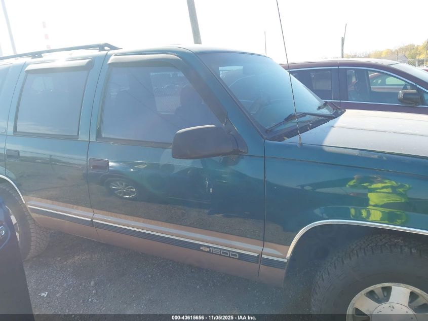 1996 Chevrolet Tahoe C1500 VIN: 1GNEC13R2TJ348322 Lot: 43615656