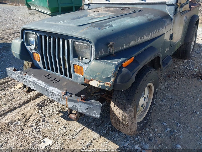 1994 Jeep Wrangler / Yj S VIN: 1J4FY19P3RP463970 Lot: 43615676