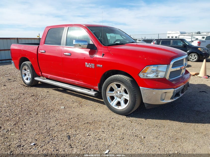 2017 RAM 1500 LONE STAR SILVER  4X2 5'7 BOX - 1C6RR6LT7HS723678