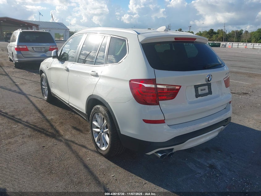 2017 BMW X3 Sdrive28I VIN: 5UXWZ7C35H0V92049 Lot: 43615730