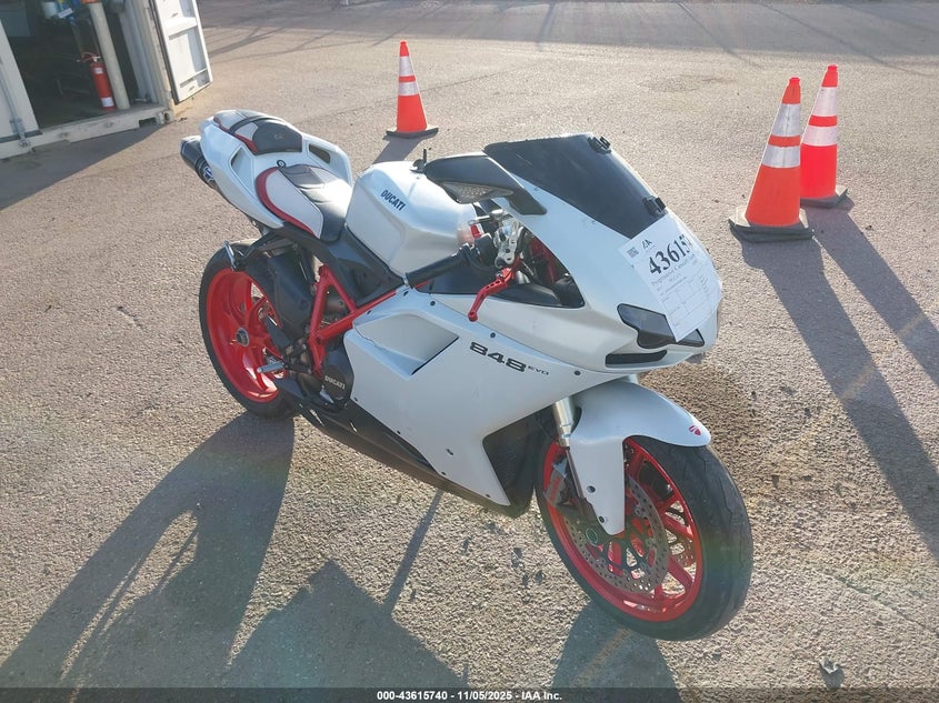 ZDM1XBMV6DB023086 2013 Ducati Superbike 848/848 Evo Corse Se auction photo 1