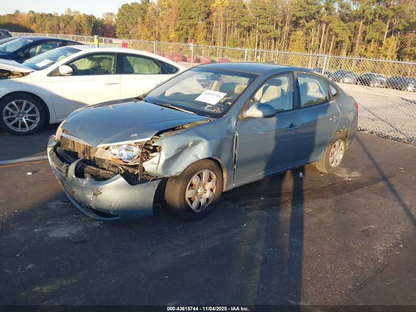 KMHDU46D47U251951 2007 HYUNDAI ELANTRA photo no. 2