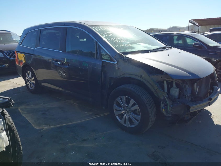 2014 HONDA ODYSSEY EX-L - 5FNRL5H68EB028545