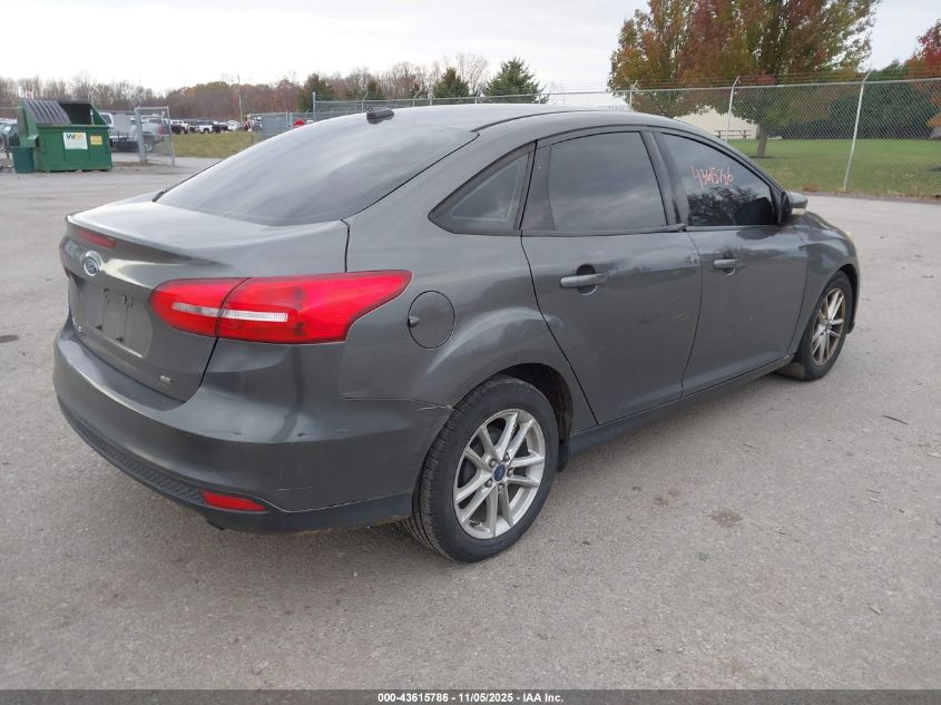 2016 FORD FOCUS SE 1FADP3F27GL266847