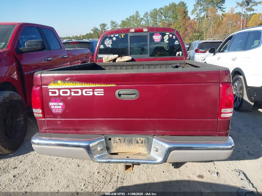 2000 Dodge Dakota Slt/Sport VIN: 1B7GL2AX5YS689904 Lot: 43615793
