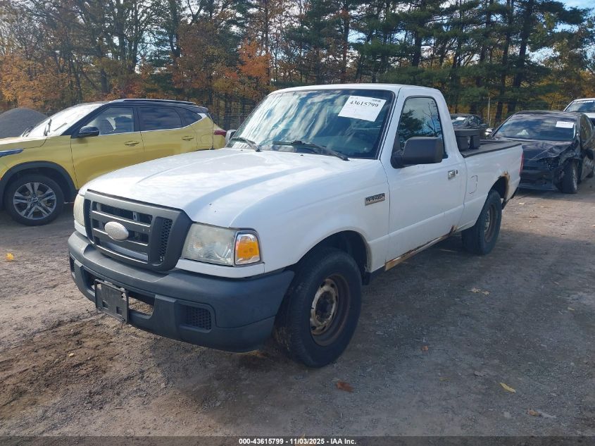 2007 Ford Ranger Stx/Xl/Xlt VIN: 1FTYR10DX7PA12496 Lot: 43615799