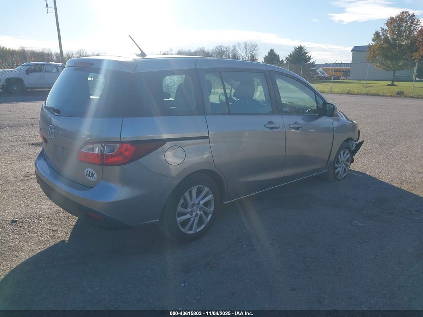 JM1CW2BL2C0122751 2012 MAZDA 5 photo no. 4