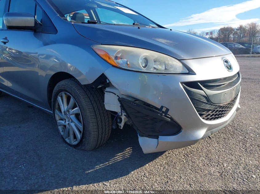 2012 Mazda Mazda5 Sport VIN: JM1CW2BL2C0122751 Lot: 43615803