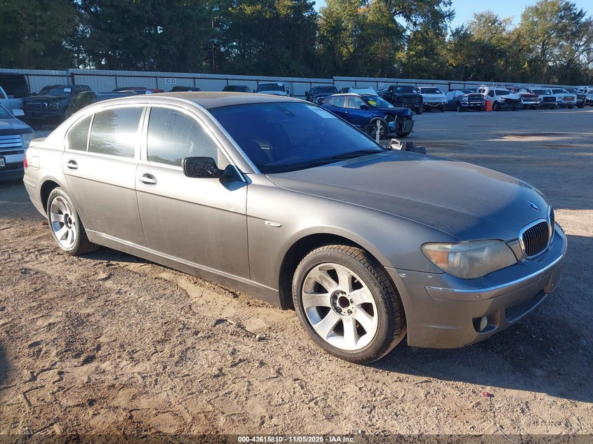 2007 BMW 750Li VIN: WBAHN83597DT72656 Lot: 43615810