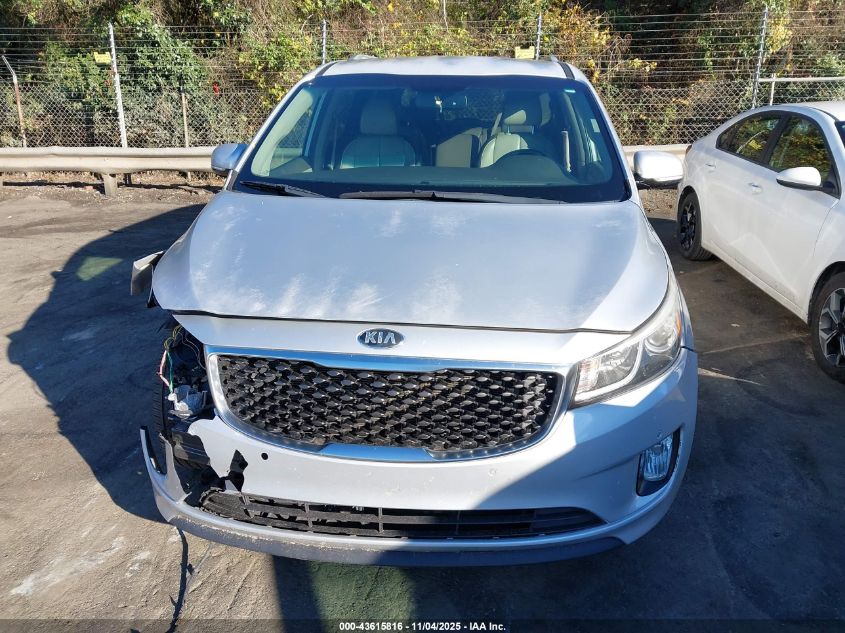 2018 Kia Sedona Ex VIN: KNDMC5C15J6350331 Lot: 43615816