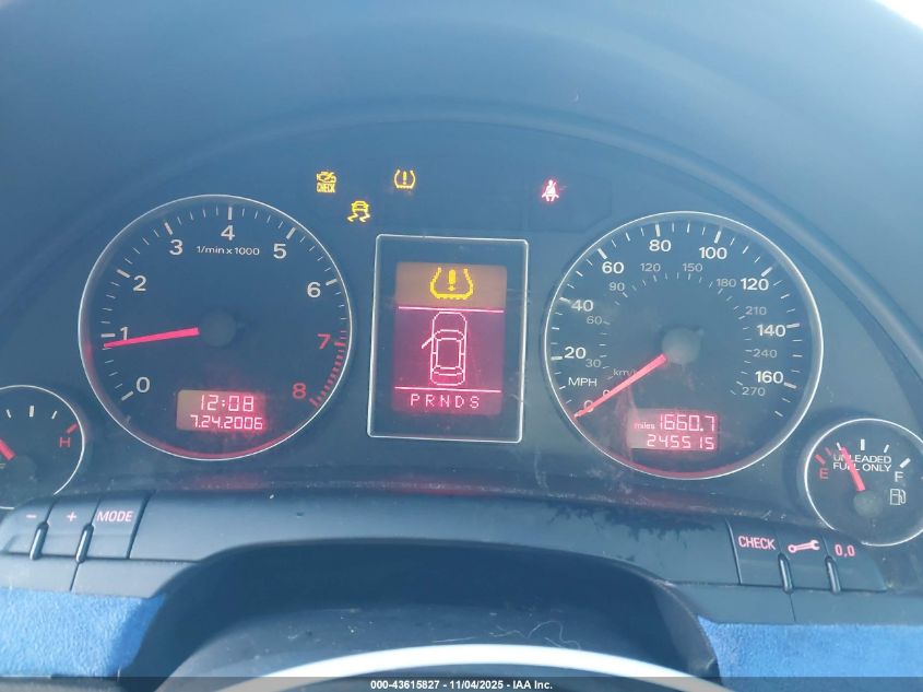 2008 Audi A4 2.0T/2.0T Special Edition VIN: WAUAF78E18A161035 Lot: 43615827