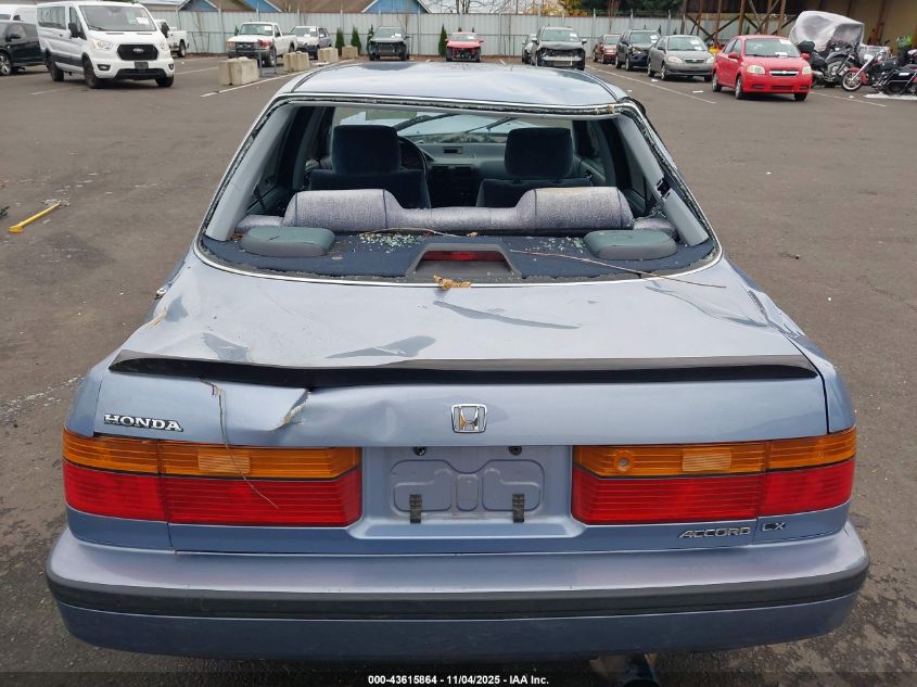 1990 Honda Accord Lx/Ex VIN: JHMCB7651LC120085 Lot: 43615864