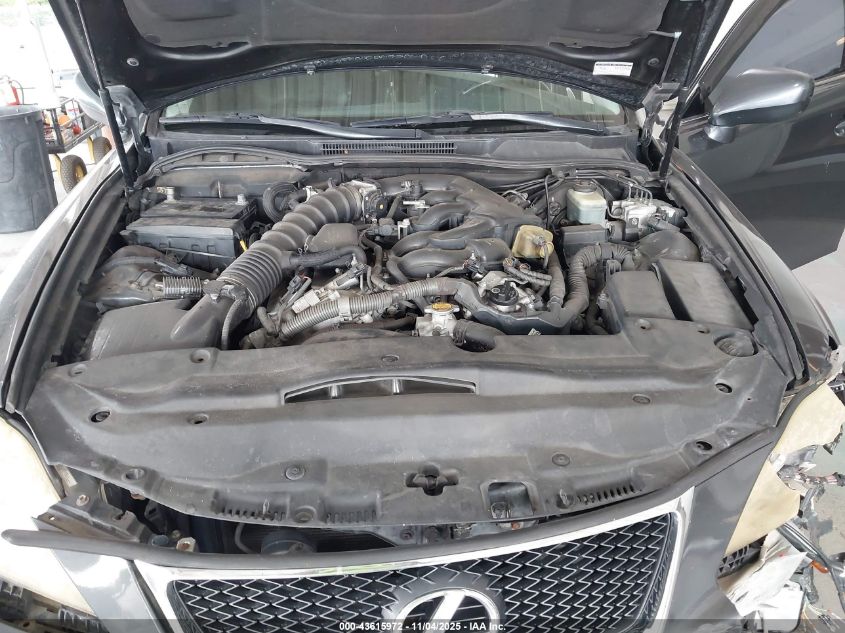 2007 Lexus Is 250 VIN: JTHBK262975036160 Lot: 43615972