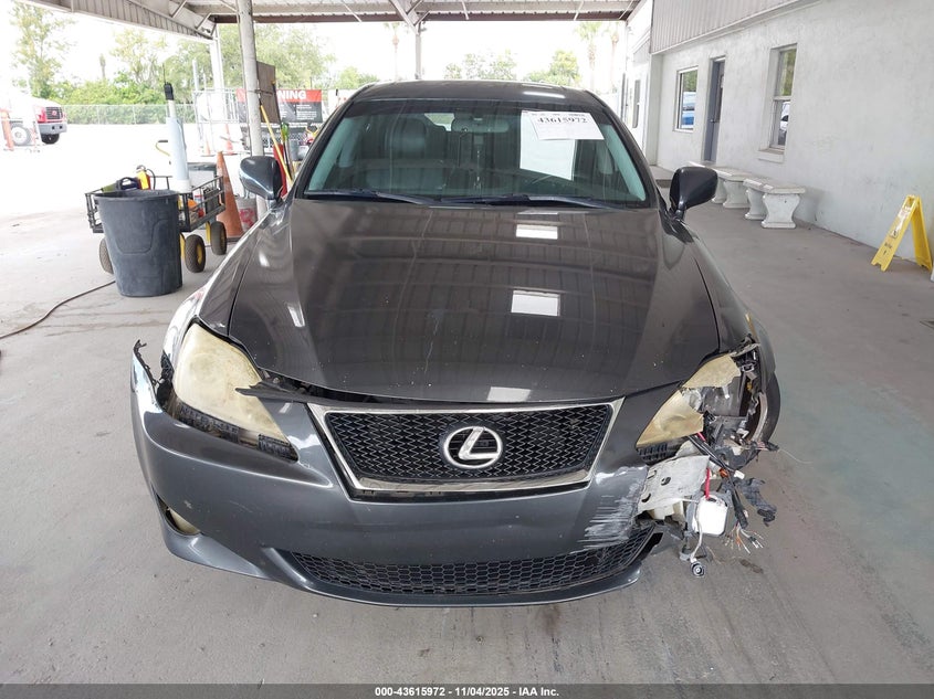 2007 Lexus Is 250 VIN: JTHBK262975036160 Lot: 43615972