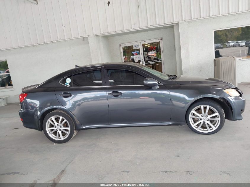 2007 Lexus Is 250 VIN: JTHBK262975036160 Lot: 43615972