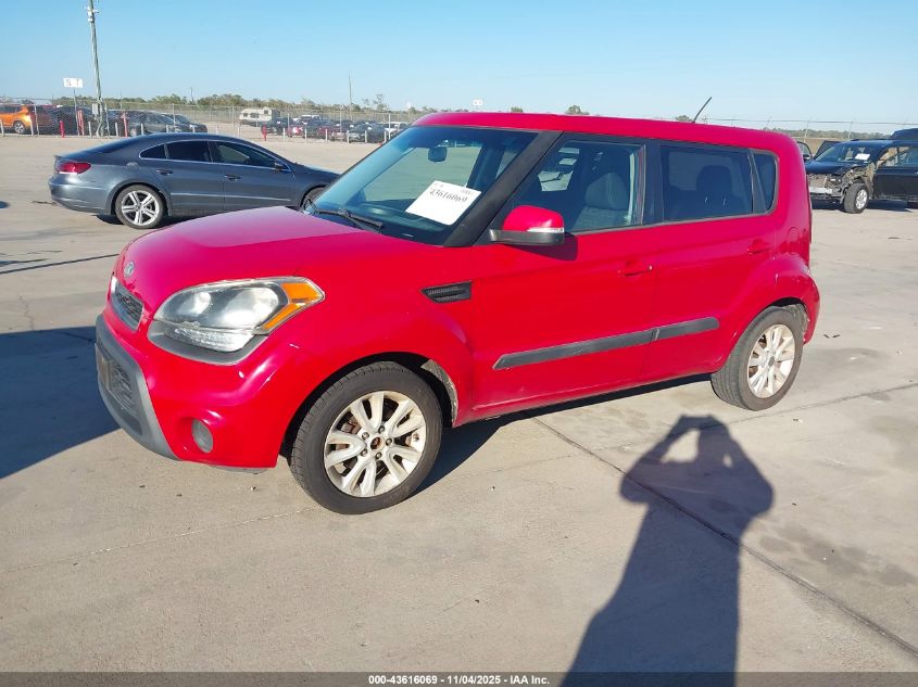 2013 KIA SOUL + KNDJT2A63D7556231