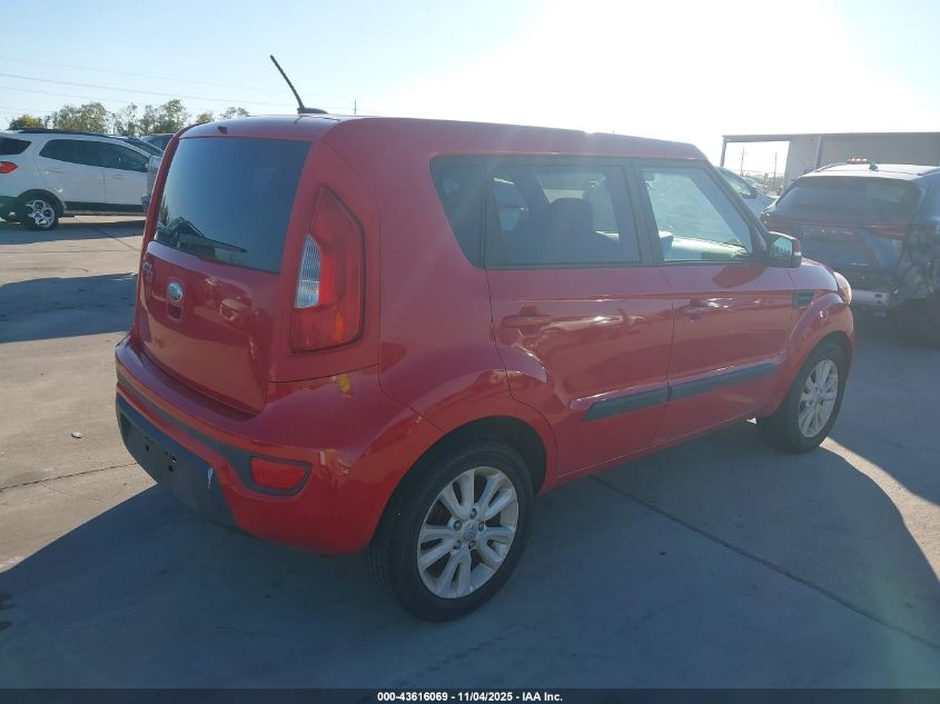 2013 KIA SOUL + KNDJT2A63D7556231