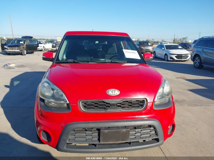 2013 KIA SOUL + KNDJT2A63D7556231