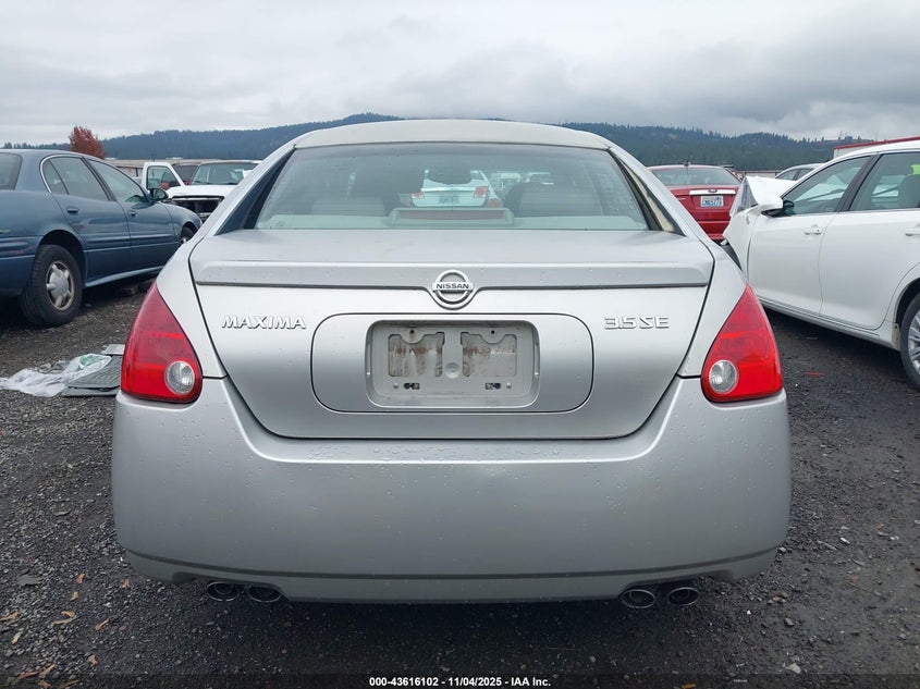 2004 Nissan Maxima 3.5 Se VIN: 1N4BA41E54C808867 Lot: 43616102