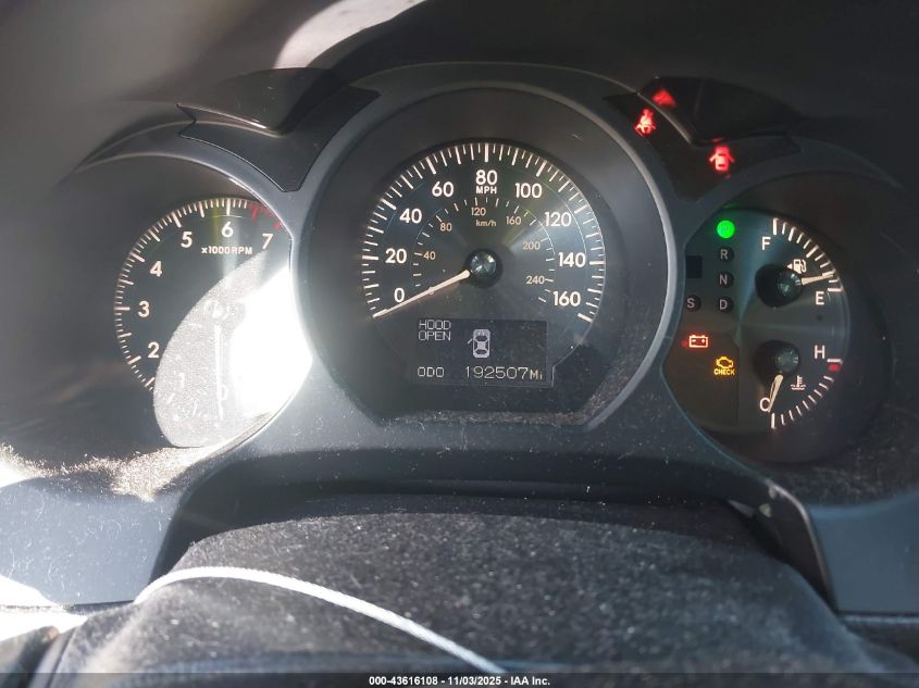 2006 Lexus Gs 300 VIN: JTHBH96S965025519 Lot: 43616108