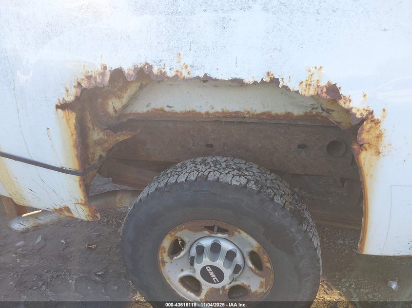 2007 GMC Sierra 2500Hd Work Truck VIN: 1GTHK29K47E596160 Lot: 43616118