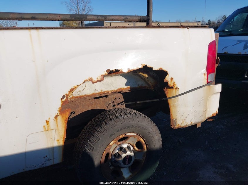 2007 GMC Sierra 2500Hd Work Truck VIN: 1GTHK29K47E596160 Lot: 43616118