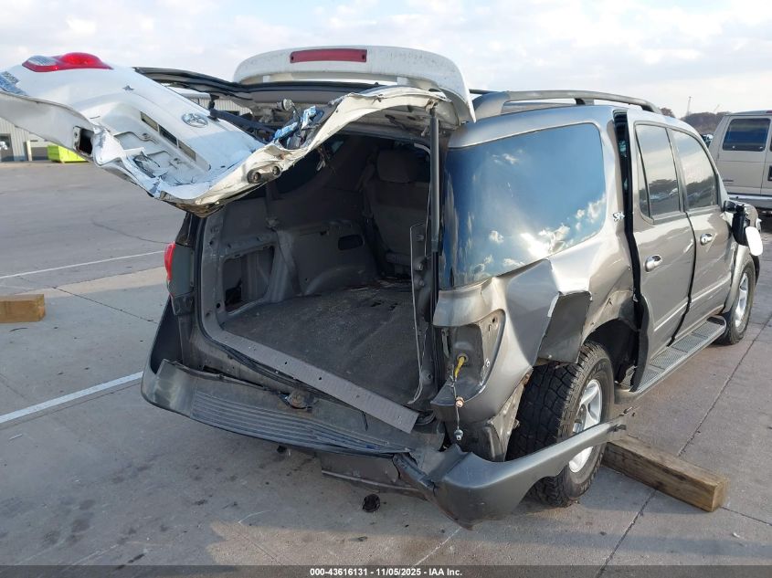 2006 Toyota Sequoia Sr5 VIN: 5TDBT44A76S274117 Lot: 43616131