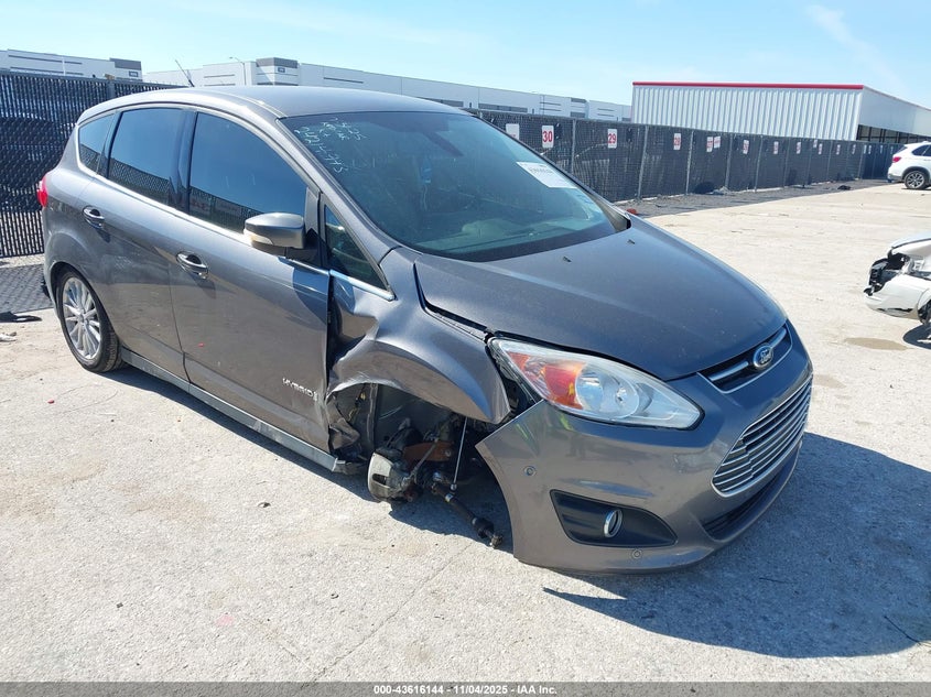 2013 Ford C-Max Hybrid Sel VIN: 1FADP5BUXDL513924 Lot: 43616144