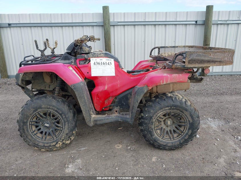 2019 Honda Trx420 Fm VIN: 1HFTE4035K4511348 Lot: 43616143