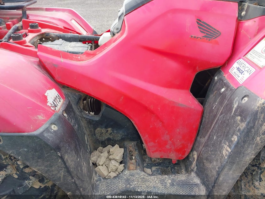 2019 Honda Trx420 Fm VIN: 1HFTE4035K4511348 Lot: 43616143