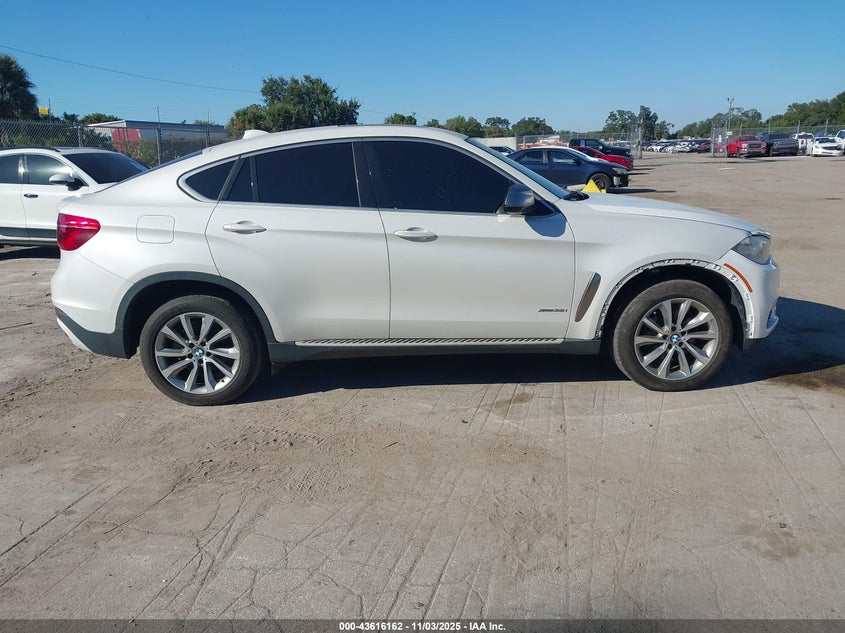 2017 BMW X6 xDrive35I VIN: 5UXKU2C30H0U28790 Lot: 43616162