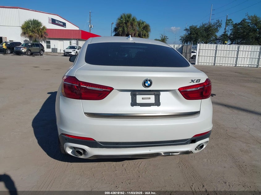 2017 BMW X6 xDrive35I VIN: 5UXKU2C30H0U28790 Lot: 43616162